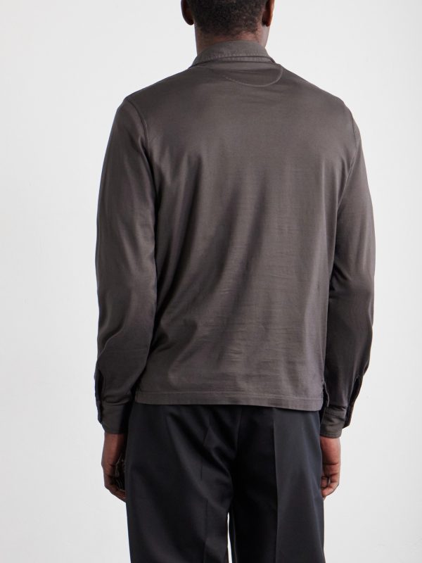 Cotton-Jersey Polo Shirt - BK