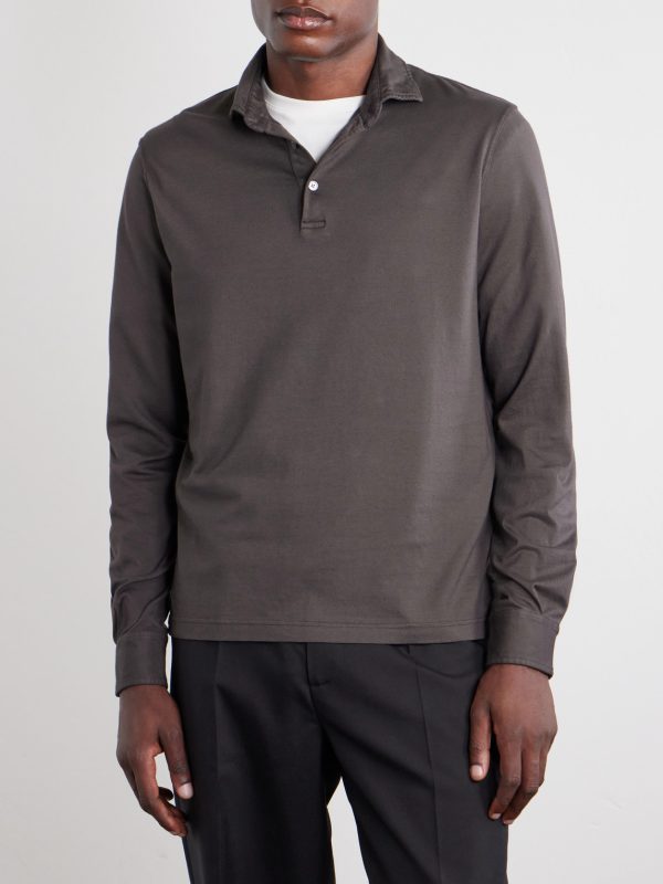 Cotton-Jersey Polo Shirt - FR