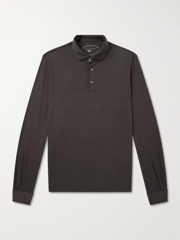 Cotton-Jersey Polo Shirt