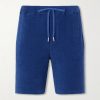 Slim-Fit Cotton-Terry Drawstring Shorts Slim-Fit Cotton-Terry Drawstring Shorts