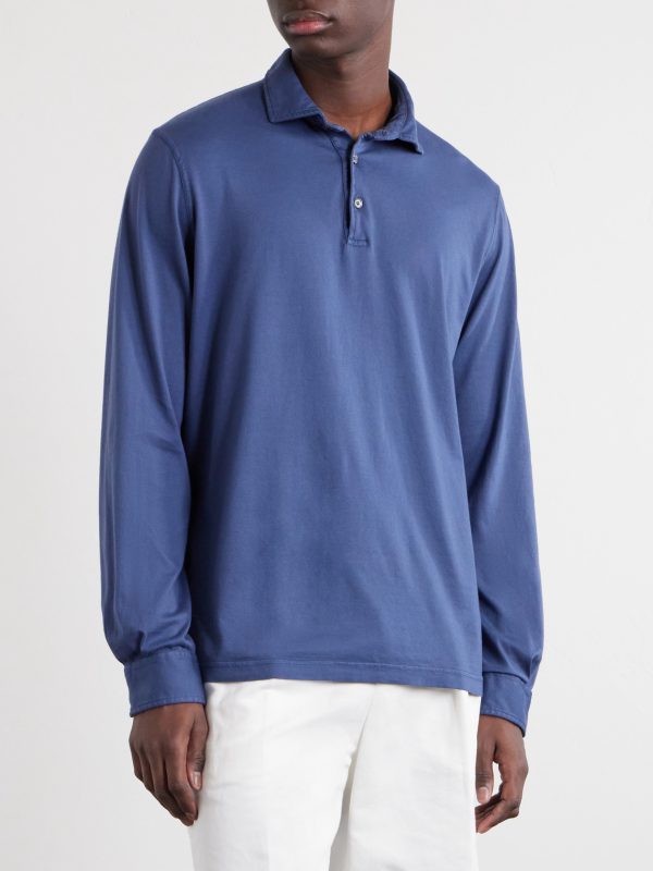 Cotton-Jersey Polo Shirt - FR