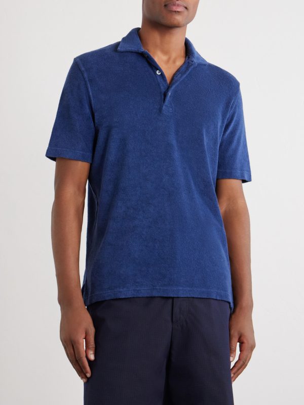 Mondial Cotton-Terry Polo Shirt - FR Mondial Cotton-Terry Polo Shirt - FR