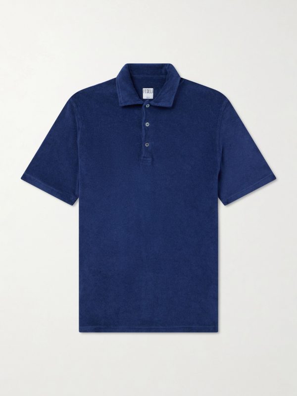 Mondial Cotton-Terry Polo Shirt Mondial Cotton-Terry Polo Shirt