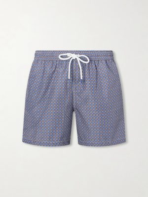 Madeira Printed Straight-Leg Swim Shorts