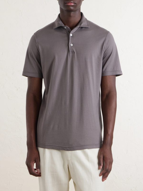 Cotton-Jersey Polo Shirt - FR Cotton-Jersey Polo Shirt - FR
