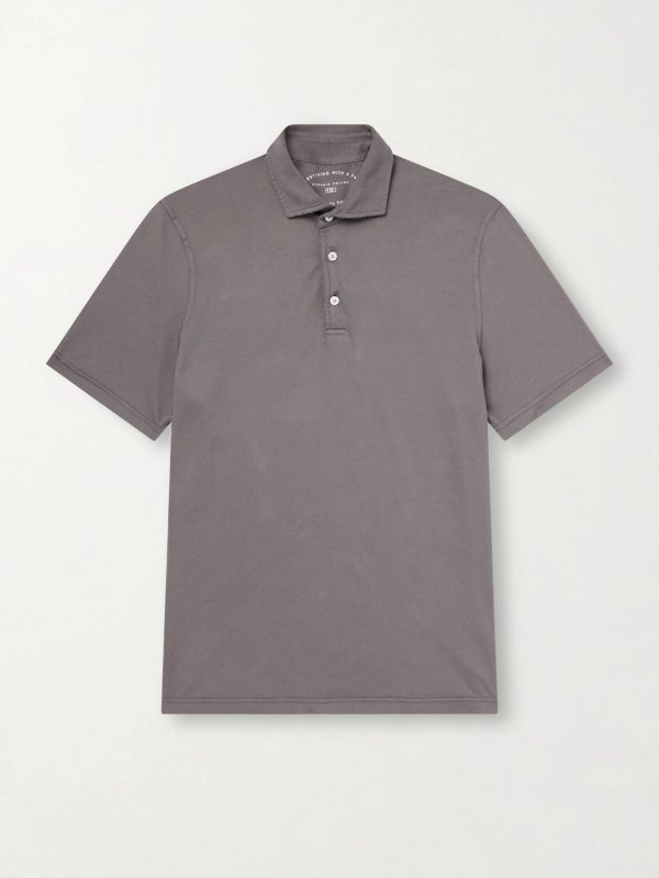 Cotton-Jersey Polo Shirt Cotton-Jersey Polo Shirt