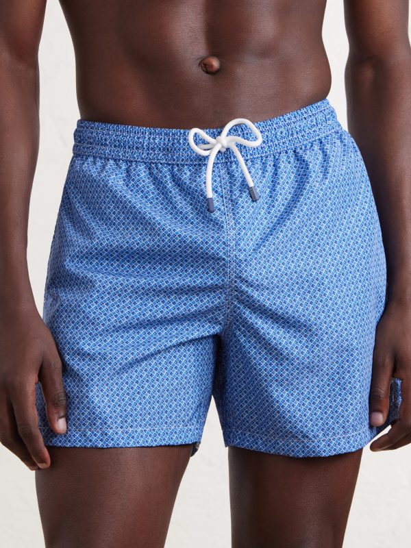 Madeira Printed Straight-Leg Swim Shorts - FR