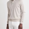 Sportman Cashmere and Silk-Blend Polo Shirt - FR