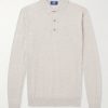 Sportman Cashmere and Silk-Blend Polo Shirt