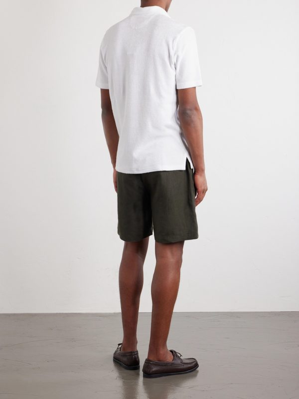 Mondial Cotton-Terry Polo Shirt - BK