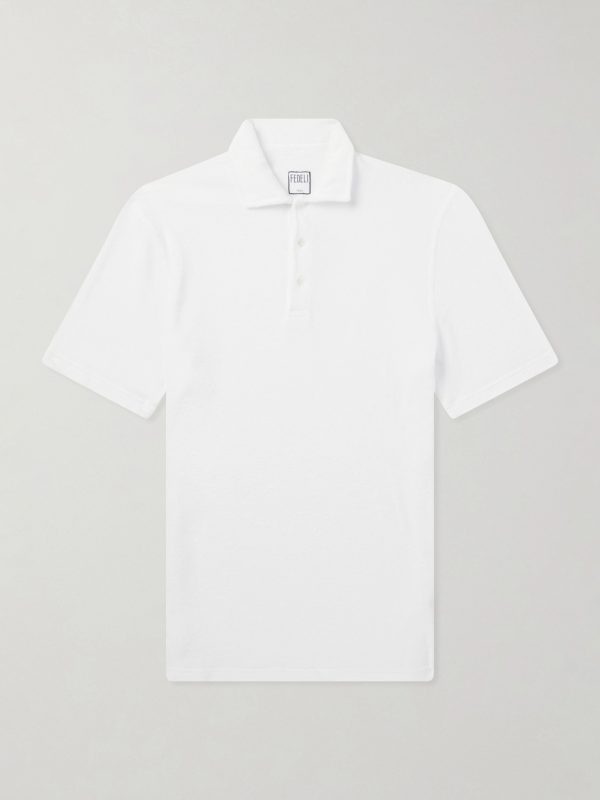 Mondial Cotton-Terry Polo Shirt