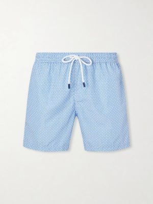 Madeira Printed Straight-Leg Swim Shorts
