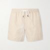 Madeira Printed Straight-Leg Swim Shorts Madeira Printed Straight-Leg Swim Shorts
