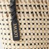 + Paula's Ibiza Leather-Trimmed Woven Raffia Pouch - CU