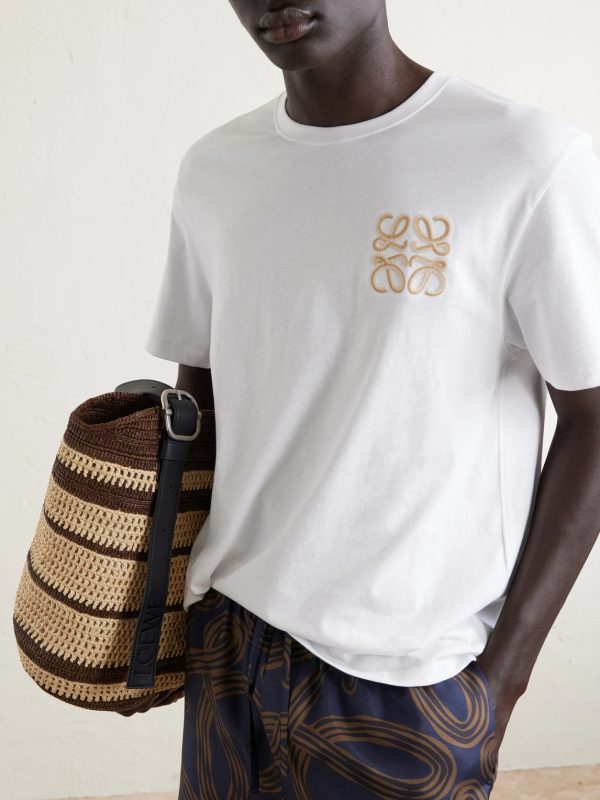 + Paula's Ibiza Loop Basket Leather-Trimmed RaffiaTote Bag - E2 + Paula's Ibiza Loop Basket Leather-Trimmed RaffiaTote Bag - E2