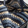 + Paula's Ibiza Puzzle Fold Large Leather-Trimmed Raffia Shoulder Bag - E1 + Paula's Ibiza Puzzle Fold Large Leather-Trimmed Raffia Shoulder Bag - E1