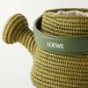 + Paula's Ibiza Watering Can Leather-Trimmed Raffia Messenger Bag - CU + Paula's Ibiza Watering Can Leather-Trimmed Raffia Messenger Bag - CU
