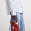 + Paula's Ibiza Leather-Trimmed Pouch - OU + Paula's Ibiza Leather-Trimmed Pouch - OU
