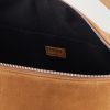 Loop Logo-Debossed Suede Messenger Bag - E1