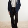 Waffle-Knit Cotton and Cashmere-Blend Henley T-Shirt - OU Waffle-Knit Cotton and Cashmere-Blend Henley T-Shirt - OU