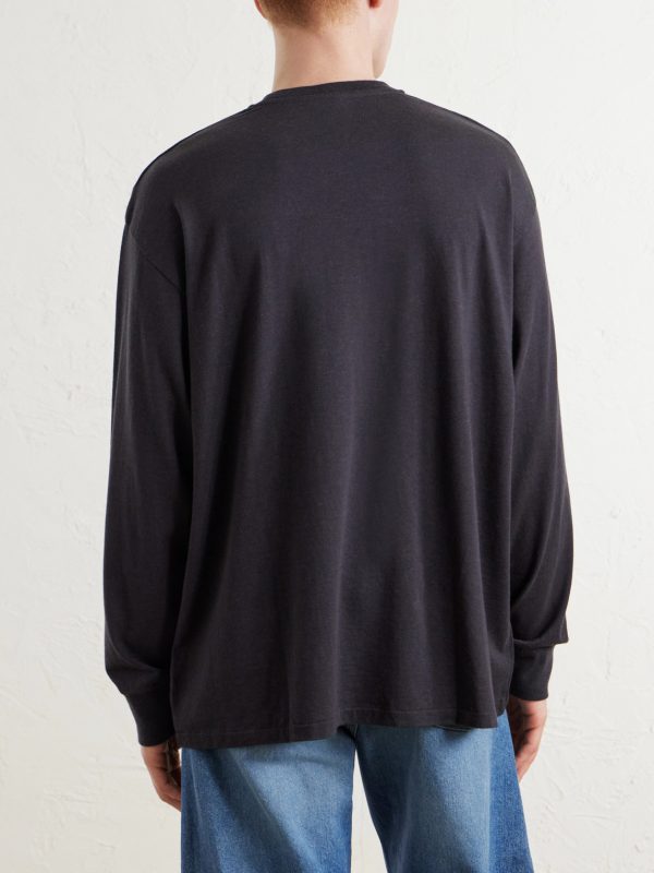 Cotton and Cashmere-Blend T-Shirt - BK Cotton and Cashmere-Blend T-Shirt - BK