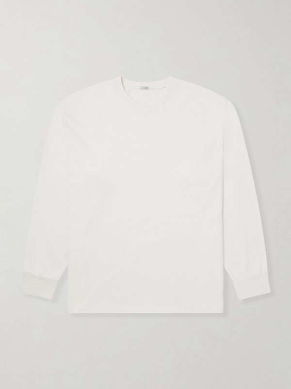 Cotton and Cashmere-Blend T-Shirt Cotton and Cashmere-Blend T-Shirt