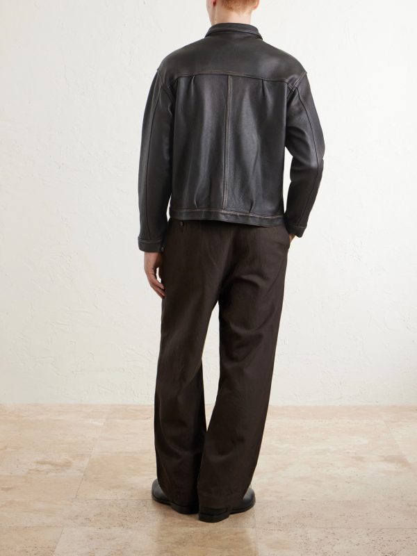 Leather Jacket - BK Leather Jacket - BK