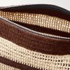 + Paula's Ibiza Loop Bucket Medium Leather-Trimmed Raffia Tote Bag - E1 + Paula's Ibiza Loop Bucket Medium Leather-Trimmed Raffia Tote Bag - E1