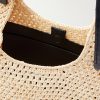 + Paula's Ibiza Leather-Trimmed Woven Raffia Tote Bag - E1 + Paula's Ibiza Leather-Trimmed Woven Raffia Tote Bag - E1