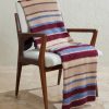 Striped Textured Cashmere-Blend Blanket Striped Textured Cashmere-Blend Blanket