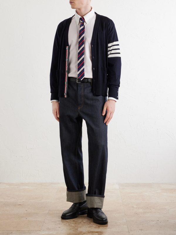Striped Cotton Shirt - OU Striped Cotton Shirt - OU