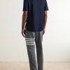 Pointelle-Knit Cotton and Linen-Blend T-Shirt - BK Pointelle-Knit Cotton and Linen-Blend T-Shirt - BK