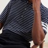Striped Logo-Appliqué Cotton-Blend Terry Polo Shirt - CU