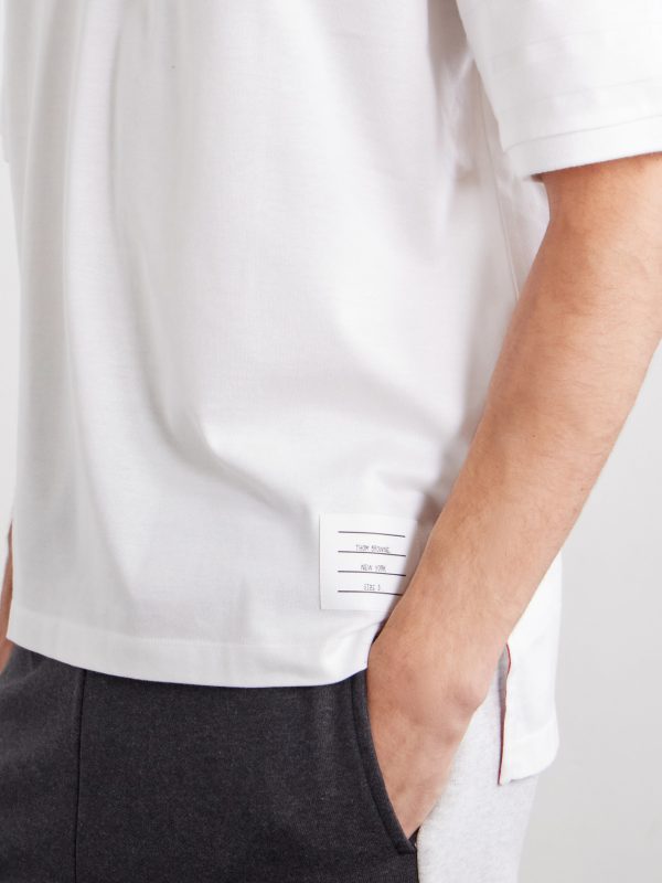 Logo-Appliquéd Striped Cotton-Jersey T-Shirt - CU
