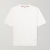 Logo-Appliquéd Striped Cotton-Jersey T-Shirt