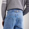 Cinch-Back Wide-Leg Jeans - CU Cinch-Back Wide-Leg Jeans - CU