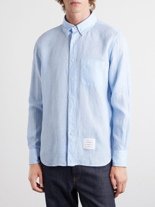 Garment-Dyed Linen Shirt - FR Garment-Dyed Linen Shirt - FR