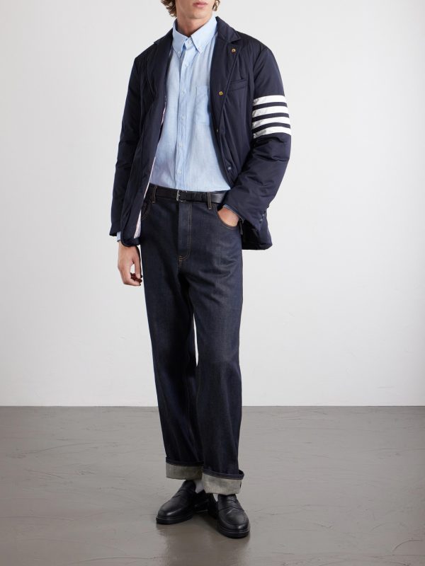Garment-Dyed Linen Shirt - OU Garment-Dyed Linen Shirt - OU
