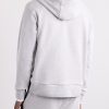 Logo-Appliquéd Striped Cotton-Jersey Hoodie - BK Logo-Appliquéd Striped Cotton-Jersey Hoodie - BK