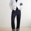 Striped Cotton-Jersey Zip-Up Hoodie - OU Striped Cotton-Jersey Zip-Up Hoodie - OU