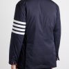 Striped Shell Down Jacket - BK Striped Shell Down Jacket - BK
