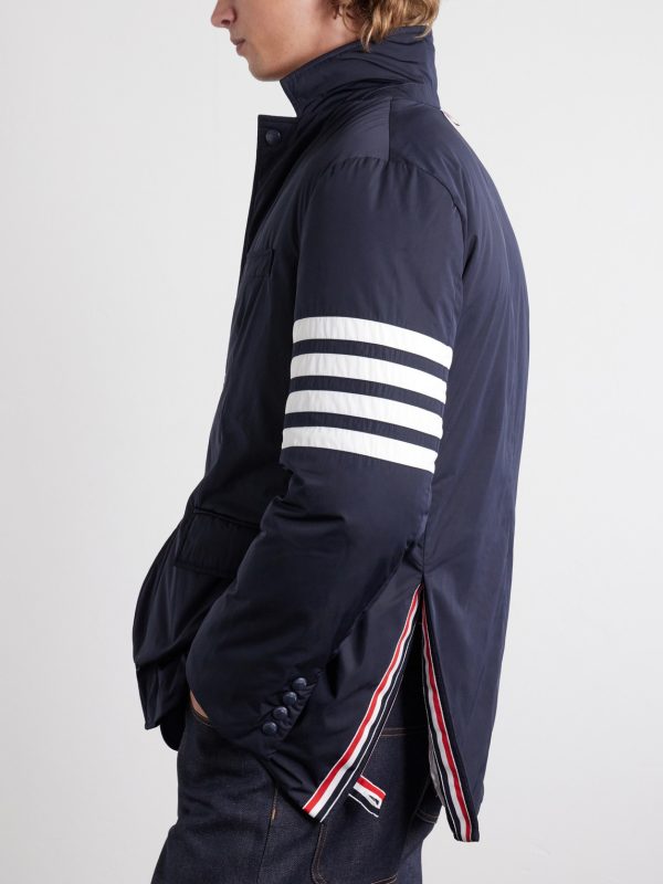 Striped Shell Down Jacket - CU Striped Shell Down Jacket - CU