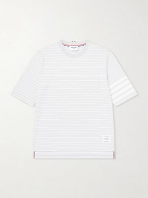 Striped Cotton Jersey T-Shirt