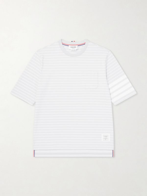Striped Cotton Jersey T-Shirt Striped Cotton Jersey T-Shirt