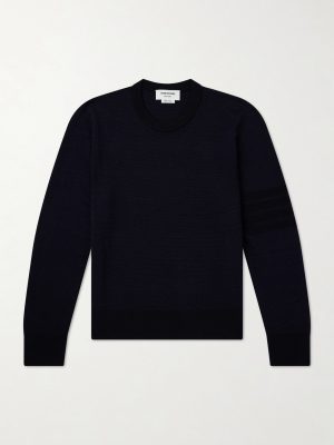 Milano Stitch Wool, Linen and Cotton-Blend Sweater Milano Stitch Wool, Linen and Cotton-Blend Sweater