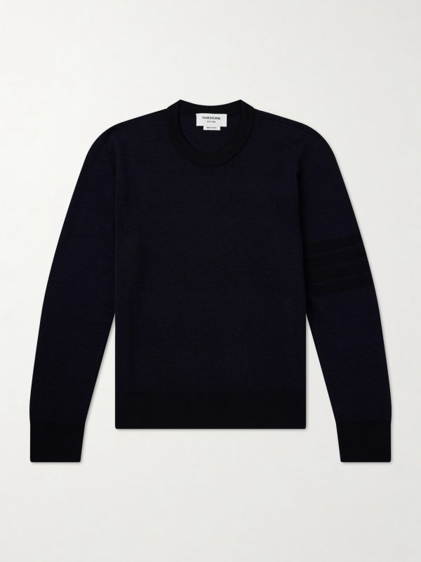Milano Stitch Wool, Linen and Cotton-Blend Sweater Milano Stitch Wool, Linen and Cotton-Blend Sweater