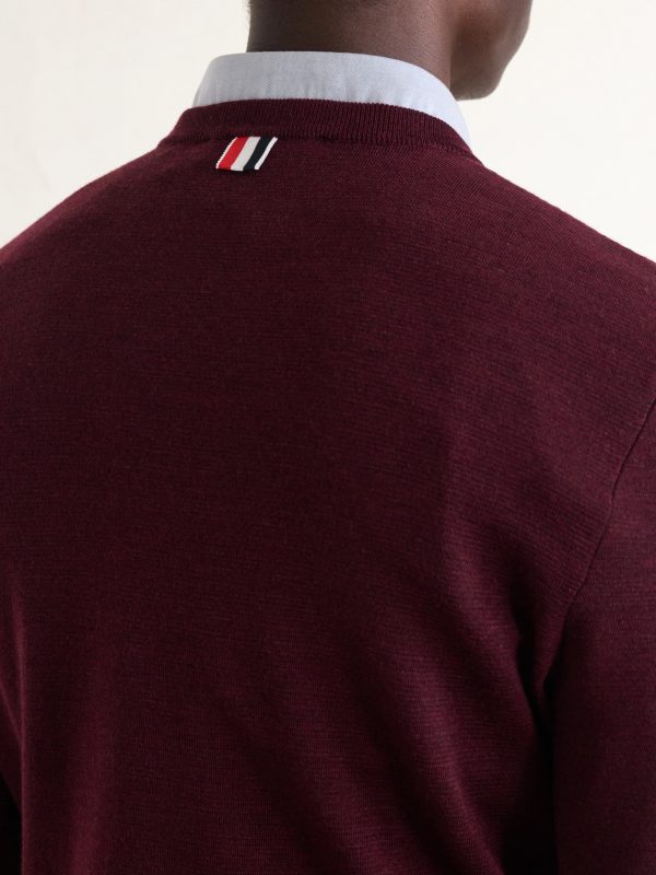Milano Stitch Wool, Linen and Cotton-Blend Sweater - E1