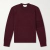 Milano Stitch Wool, Linen and Cotton-Blend Sweater