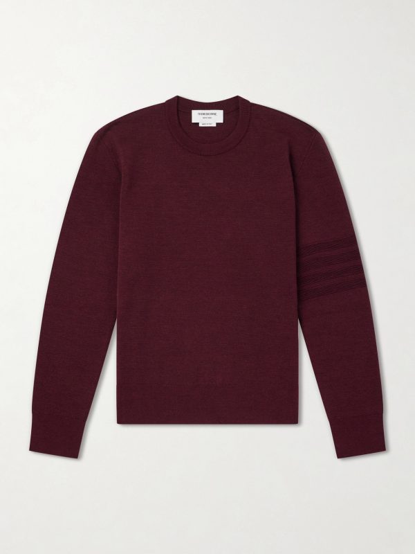 Milano Stitch Wool, Linen and Cotton-Blend Sweater