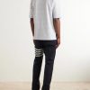 Striped Cotton-Jersey Polo Shirt - BK Striped Cotton-Jersey Polo Shirt - BK